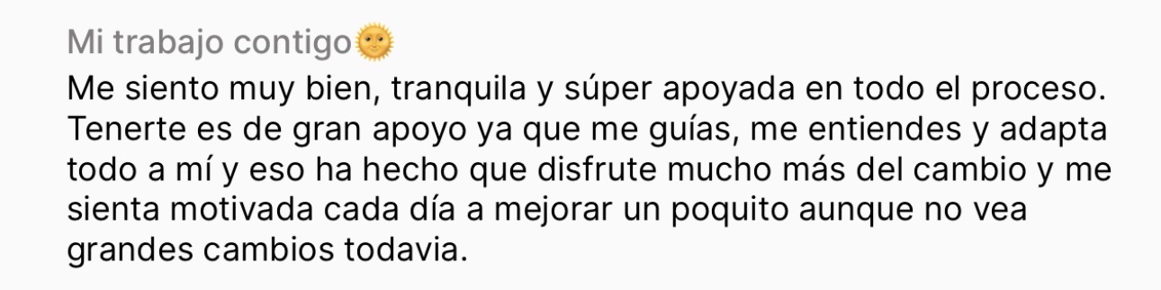 Testimonio de Irene