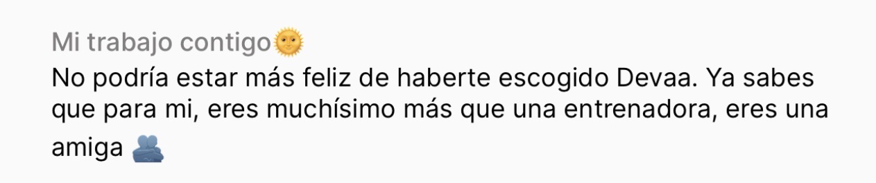 Testimonio de Beatriz