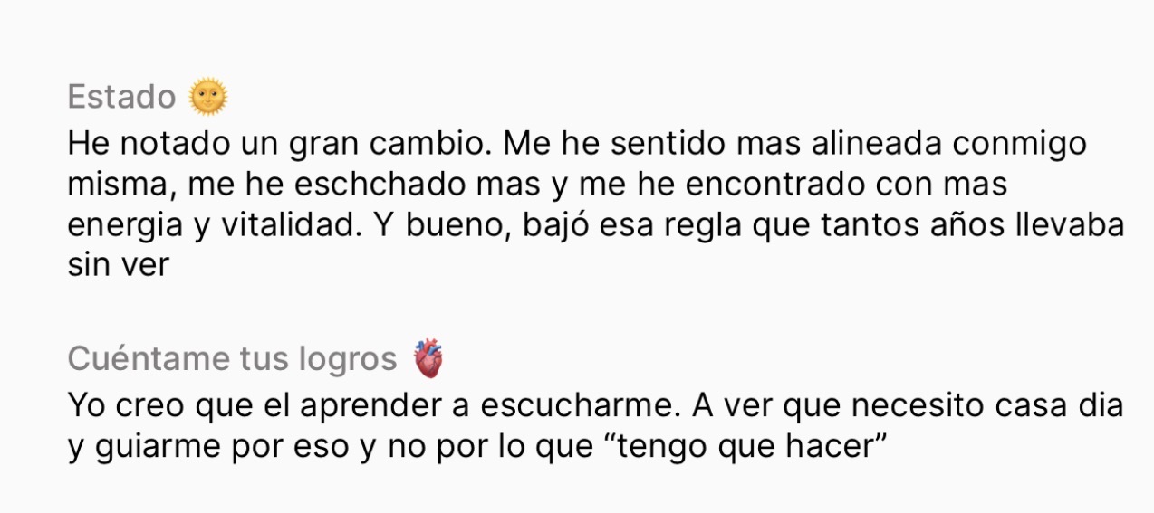Testimonio de Ángela